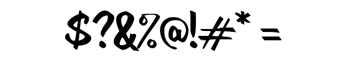 Cashya Font OTHER CHARS
