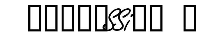 CaslonSwashBlackSCapsSSK Italic Font OTHER CHARS