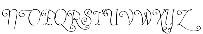 Castal Street Font UPPERCASE