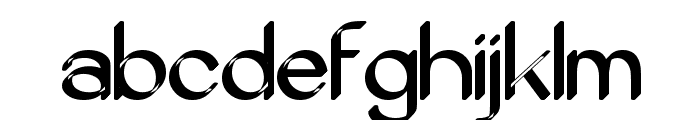 Castorgate - Distort Font LOWERCASE