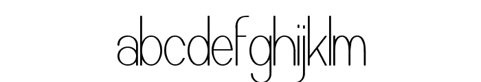 Castorgate - Upright Font LOWERCASE