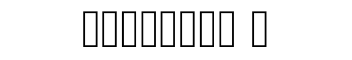Castorian Script Regular Font OTHER CHARS