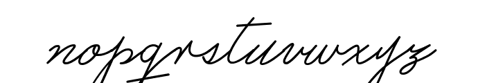Castro Script PERSONAL USE ONLY Font LOWERCASE