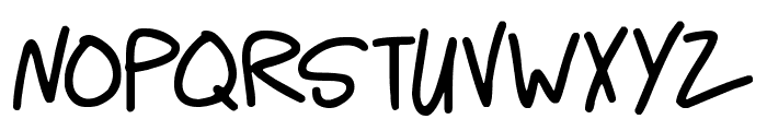 Casual Caps Font LOWERCASE