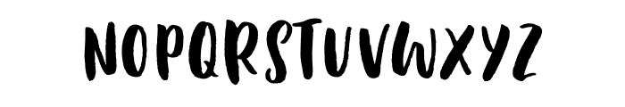 Casual Delight Font UPPERCASE