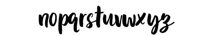 Casual Delight Font LOWERCASE