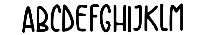 Casual Friday Font UPPERCASE