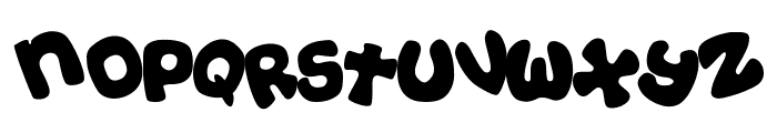 Casual-Tossed Font LOWERCASE