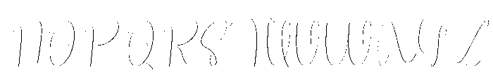 Casualty Font UPPERCASE