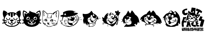 Cat Faces Font OTHER CHARS