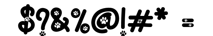 CatPaw Font OTHER CHARS