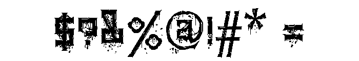 Catacombs Font OTHER CHARS