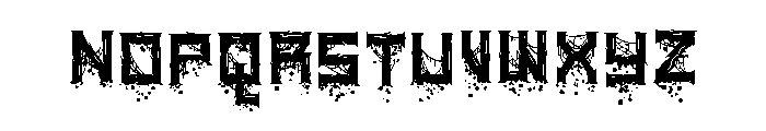 Catacombs Font LOWERCASE