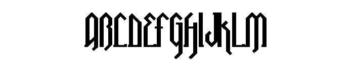 Catafalque Regular Font UPPERCASE