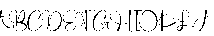 Catalina2 Font UPPERCASE