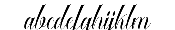 CatalineScript Font LOWERCASE