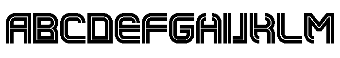 Catalog Flat Fashion Regular Font UPPERCASE