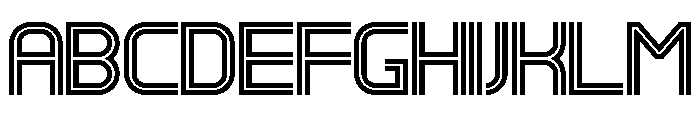 Catalog Retro Regular Font UPPERCASE
