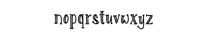 Catarina Devon Demo Version Font LOWERCASE