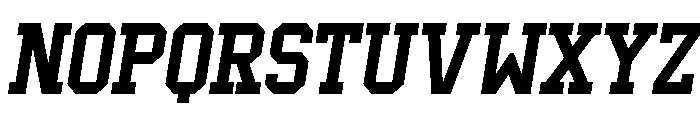 Catch Italic Font UPPERCASE