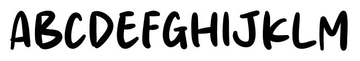 Catchy Fish Font UPPERCASE