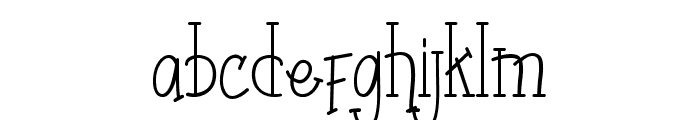Cathrine Demo Font LOWERCASE