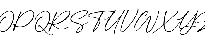 Cathyperry Regular Font UPPERCASE