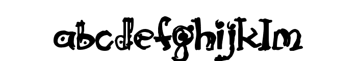 Cathzulu Font LOWERCASE