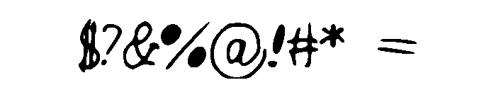 Catsintheclouds Font OTHER CHARS