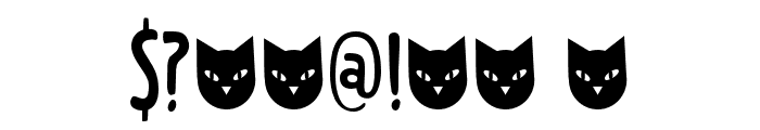 CatskinDEMO-Regular Font OTHER CHARS