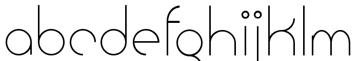 Cattia Demo font Font LOWERCASE