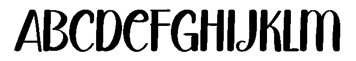 Catty Daycare Font UPPERCASE