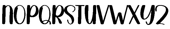 Catty Daycare Font UPPERCASE