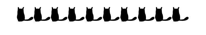 CattyLines-Medium Font OTHER CHARS