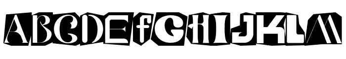 Causing Massive Demo Regular Font UPPERCASE