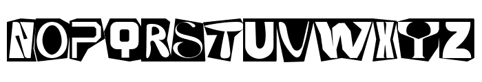 Causing Massive Demo Regular Font UPPERCASE