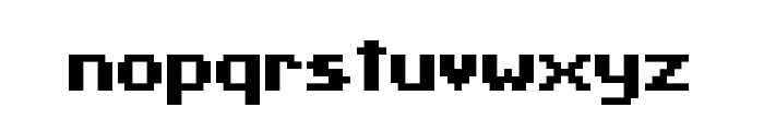 Cave Story Regular Font LOWERCASE