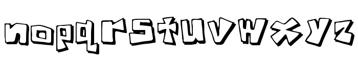Caveman Regular Font LOWERCASE