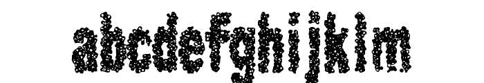 CaviarRancid Font LOWERCASE