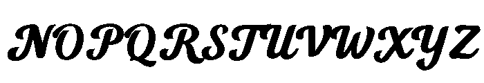 Caviero Font UPPERCASE