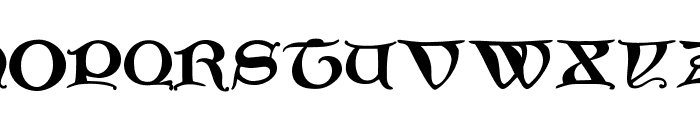 Caxton-Initials Font LOWERCASE