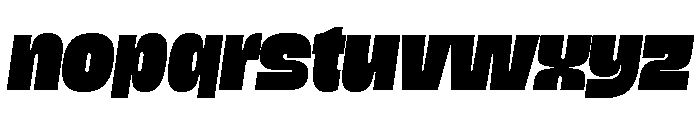 Cayento PERSONAL USE Italic Font LOWERCASE