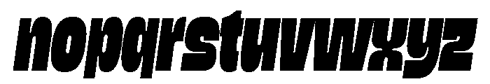 Cayento PERSONAL USE Narrow Italic Font LOWERCASE