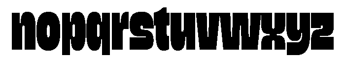 Cayento PERSONAL USE Narrow Font LOWERCASE