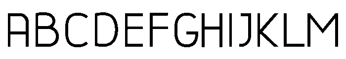 canela Font UPPERCASE