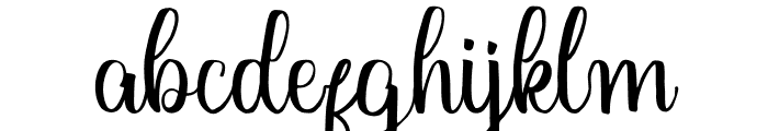 casanova Font LOWERCASE