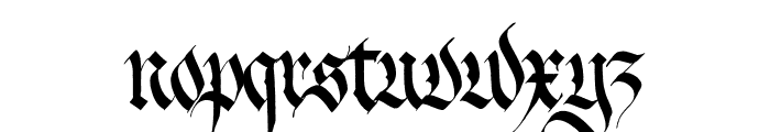 cassiodore-fraktura Font LOWERCASE