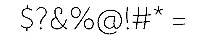 Cause 200 Font OTHER CHARS