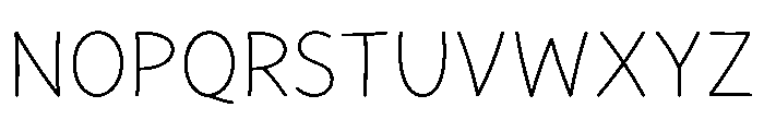 Cause 200 Font UPPERCASE