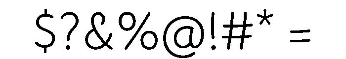 Cause 300 Font OTHER CHARS